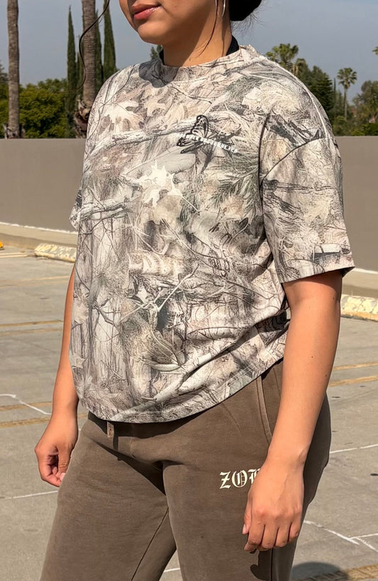 PRE-ORDER: Zoos Over Butterflies Camo Tee